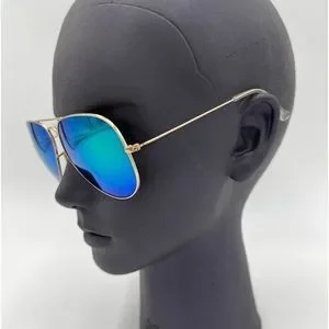 ? ?️ RAY-BAN AVIATOR LARGE METAL FLASH LENSES ? MODEL# RB3025 112/19 62-… Amazon.com: Ray Ban Aviator Sunglasses RB3025 112-19 Matte  main image 3